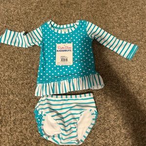 Two piece infant swimsuit